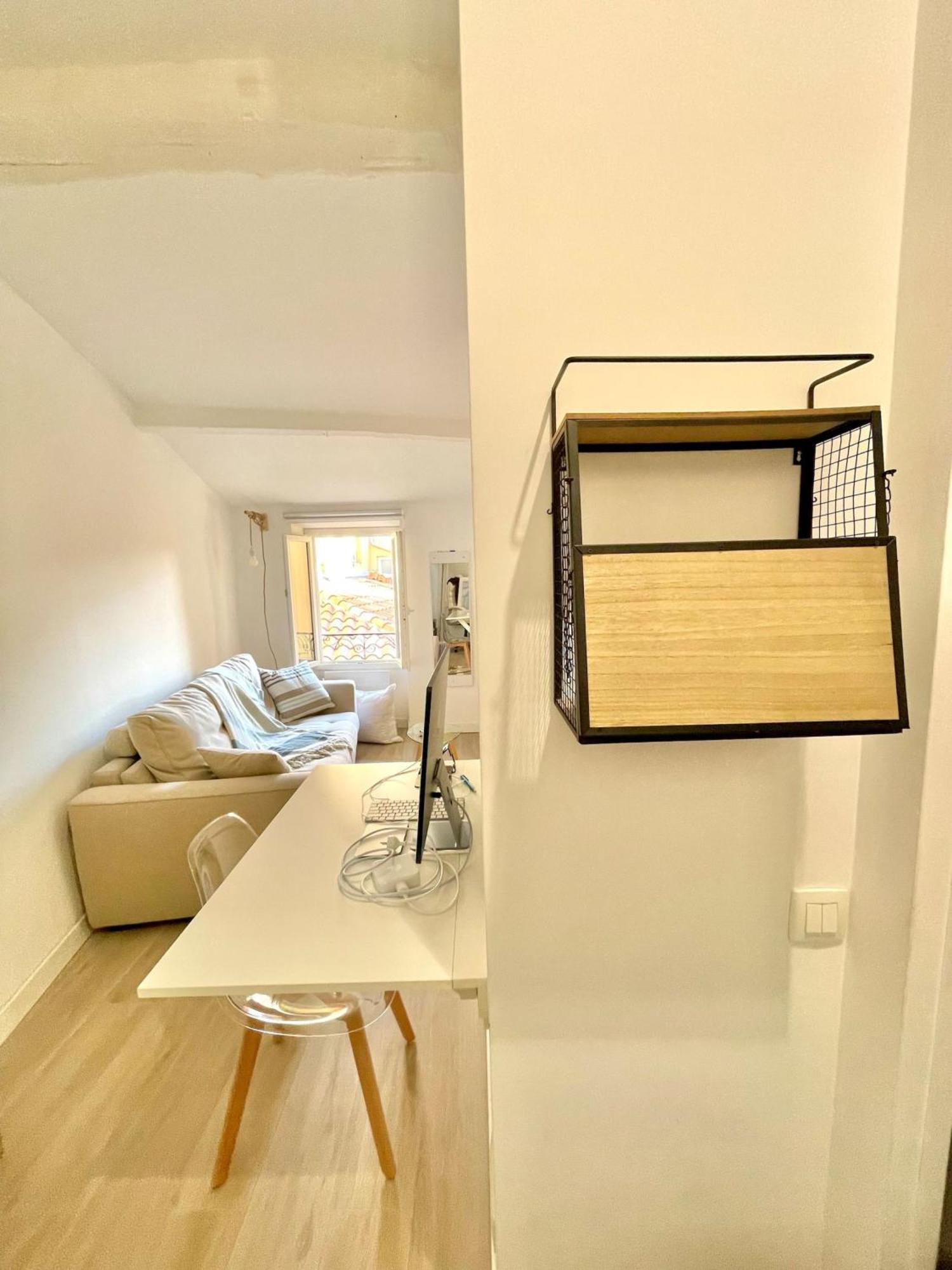 "Charmant Studio Moderne" Centre, Proche Plage 芒通 外观 照片